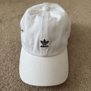 Adidas White Baseball Hat